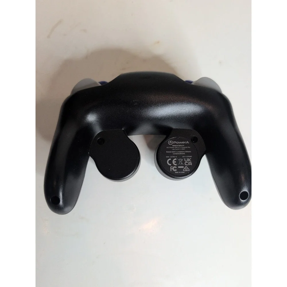 Power A GameCube Wired Controller (Black, 1507843-01) For Nintendo Switch